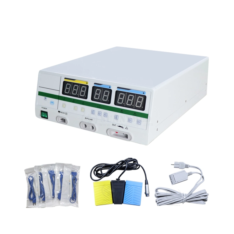 Sy-I081VI Cheap High Frequency 400W Diathermy Machine Electrosurgical Unit