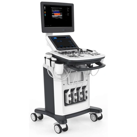 3D 4D Full Digital Trolley Color Doppler Plus Ultrasound Scanner Trolley Ultrasound