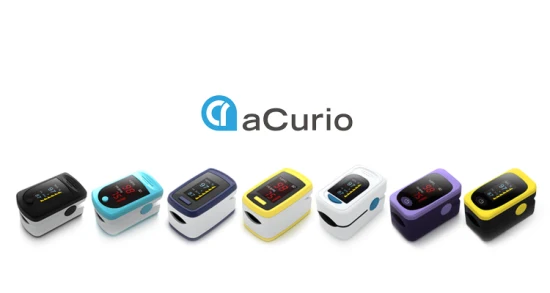 Acurio Best Selling Pulse Oximeter with FDA CE CFDA FSC ISO13485 ISO80601 IEC60601 Approval (Deliver in 2 days, All Documents Available for Registration)