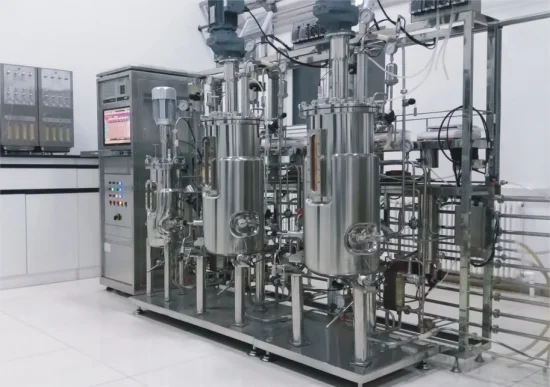 GMP/CE/ISO Automatic Sterilization Industrial Fermentation Vessel Chemical Bioreactor Pharmaceutical Equipment