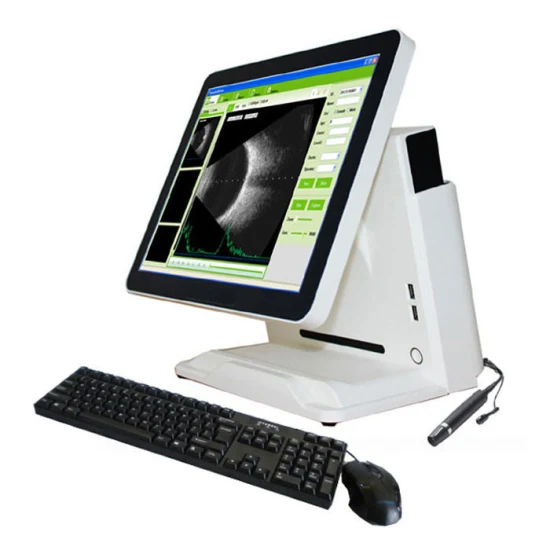 CAS-2000d China Ophthalmic Equipment Ophthalmology Ultrasound Ab Scanner a B Scan with Built-in Computer